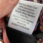 Evereve  Stelle Abstract Blouse Top Size XS Colorful Modern‎ Contemporary Artsy Photo 12