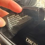 XOXO  Black Combat Boots with Chain Accent Photo 4