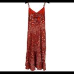 Anthropologie Able the Label NEW Lola Hi-Low Red Floral Boho Dress Size M Photo 2