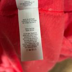 Aerie Oversized Acid Wash Medium Tee Shirt Cotton Red Casual Photo 5