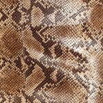 Lulus NWOT - WILD CARD TAN SNAKE PRINT VEGAN LEATHER MINI SKIRT Photo 8