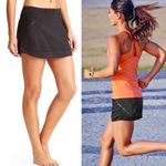 Athleta  Anna Skort‎ Women's Size Small Black Tennis Golf Activewear Travel Photo 1