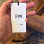 7 For All Mankind NWT High Waist Ankle Skinny Pants Brown Size 26 Photo 3