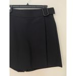 525 America NWT  Black Belted Skort Skirt Classic Capsule Wardrobe Basic M Photo 1