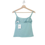 ANDIE  Swim The Longline Tank in Cabana Blue M NWT Photo 3