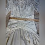 Dessy Creations Vintage Ivory Lace Tea Photo 11