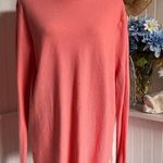 Denim & Flower Coral Long-sleeved Round Neckline Sweater Pullover. Photo 0