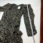 ASTR  the Label Victoria Long Sleeve Mini Dress Black Blush Ditsy Size Medium NEW Photo 12