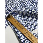 The Limited NWT  Tailored Chino Short Royal Tiles Print Blue & White Size 14 Photo 8