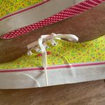 Vans  Neon Yellow Pink Ditsy Floral Sneakers Women 7 Boho Cottagecore Photo 0