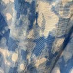 Faithfull the Brand  Smocked Willow Cropped Top in Blue Roos Tie Dye, Size S (4) Photo 5