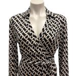 Diane Von Furstenberg  Jeanne Silk Jersey Wrap
Dress, Sz 12 Photo 11