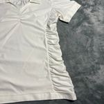 Athleta Birdie Ruched Polo Top Size Small Golf Athletic Sports Athleisure Tennis Photo 4