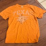 Womens Texas longhorns retro bevo Orange Graphic T Photo 0