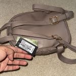 Badgley Mischka   Elegant Gray Quilted Backpack NWT Photo 3