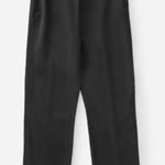 Everlane Women’s  The Side-Zip Stretch Cotton Pant Flat Front Ankle Pants Size 4 Photo 0