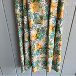 Aqua Blu Australia Dahlia Helena Button Front Sleeveless Maxi Dress Size M Yellow Size M Photo 7