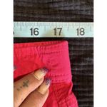 White Stag  Hot Pink Skort Size 16‎ Pockets Zip/Tie High Rise Photo 8