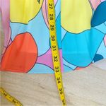 STAUD  Mini Dress in Citrus Kaleidoscope NWT Photo 9