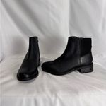 Clarks  Black Chelsea Ankle Boots‎ Sleek Design Photo 3