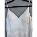 Adrianna Papell Dress Size 16 Ivory Lace NWT Handkerchief Skirt $249 MSRP Photo 2