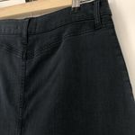 Altar'd State  Size S Mini Skirt Dark Navy Blue Button Front Stretch Photo 3