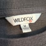 Wildfox  EASY DOES IT BURNOUT RAINBOW GRAPHIC SWEATSHIRT GRAY MEDIUM Photo 9