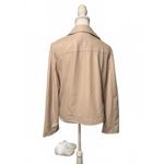 Elie Tahari New Zinc Vegan Leather Zip Up Jacket, size XL Photo 2
