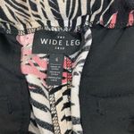 White House | Black Market Wide Leg Crop Leaf Print Pants Sz 4 Photo 5
