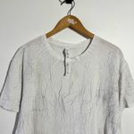 Lululemon  All Yours Short Sleeve T-Shirt Vitasea Thread Dye White Black Women 12 Photo 2