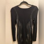EXPRESS Body-con Cut Out Long Sleeve Sweater Dress XS Photo 4
