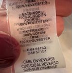 Karl Lagerfeld Paris White Blue Lace Trim Short Sleeve Blouse Top Size M Photo 7