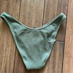 J.Crew Textured curved-waist cheeky bikini bottom | NWT | XS Photo 2