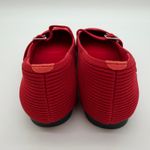 Vivaia Margot Mary Jane Comfort Old Money Flxible Arch Support Flats Ruby Red 9 Photo 3