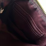 Coach  Brown Clutch with Monogram Pattern and Zipper Closure Photo 5