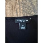 Ann Taylor  Women's Kint Sweater Tank Black Size Small Photo 1