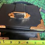 Olivia Miller Mini Trunk Black And Gold Handbag/Clutch ❤️ Photo 6