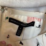 White House | Black Market Floral beaded Strapless Corset boned top Photo 5