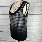 Talbots Sweater Vest Womens M Sleeveless Scoop Neck Merino Wool Polka Dot Photo 4