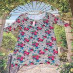 Pinkblush  floral maternity dress size XL Photo 0