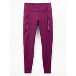 Athleta New SP Rainier High Rise Legging Plum Purple Small Petite Photo 4