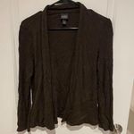Eileen Fisher petite cardigan dark brown PS small Photo 2