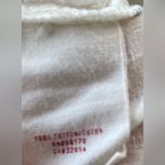 Butterfly 100% cotton pajama/lounge pants, drawstring waist, pockets: size M White Size M Photo 6