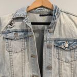Brandy Melville  Light Wash Denim Jacket Photo 1