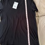 Theory Scoop Neck Tee in Slubbed Cotton Photo 9