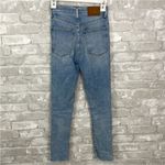 Denim Forum The Lola High Rise Skinny Crop Blue Size 24 Photo 1