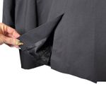 Banana Republic Siena Relaxed Italian Wool Blazer Black size 18 Photo 4