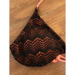 OP ~ Bikini Top Halter Style ~ Size 7-9 ~ Black & Orange Photo 1