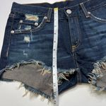 Rag and Bone  Jean Cut Off Shorts Distressed Dark Wash In Doris. Never Worn Sz 24 Photo 6