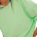 Free People Luna Pullover Sweater Women's Small Kiwi Candy Knit Oversized NWT Photo 0